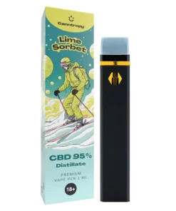 CBD Vape Pen – Cannatrophy Lime Sortbert 1ML CBD Vape Pen