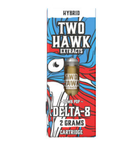 Delta 8 THC Vape Cartridge – Bomb Pop – Hybrid 2G – Two Hawk Hemp Co.