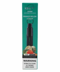 IGET Legend 4000 Puffs Orange Melon Lemon Australia